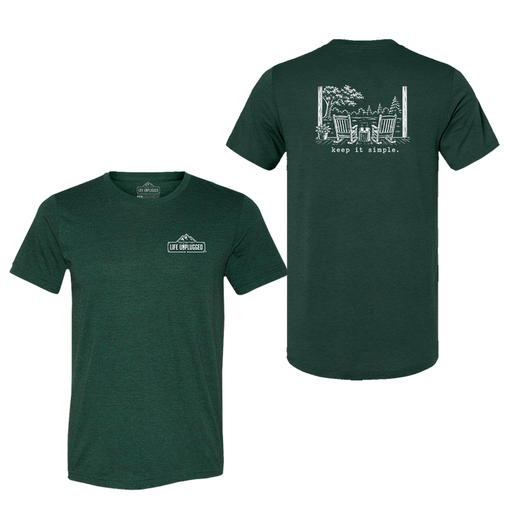KEEP IT SIMPLE. Triblend T-Shirt