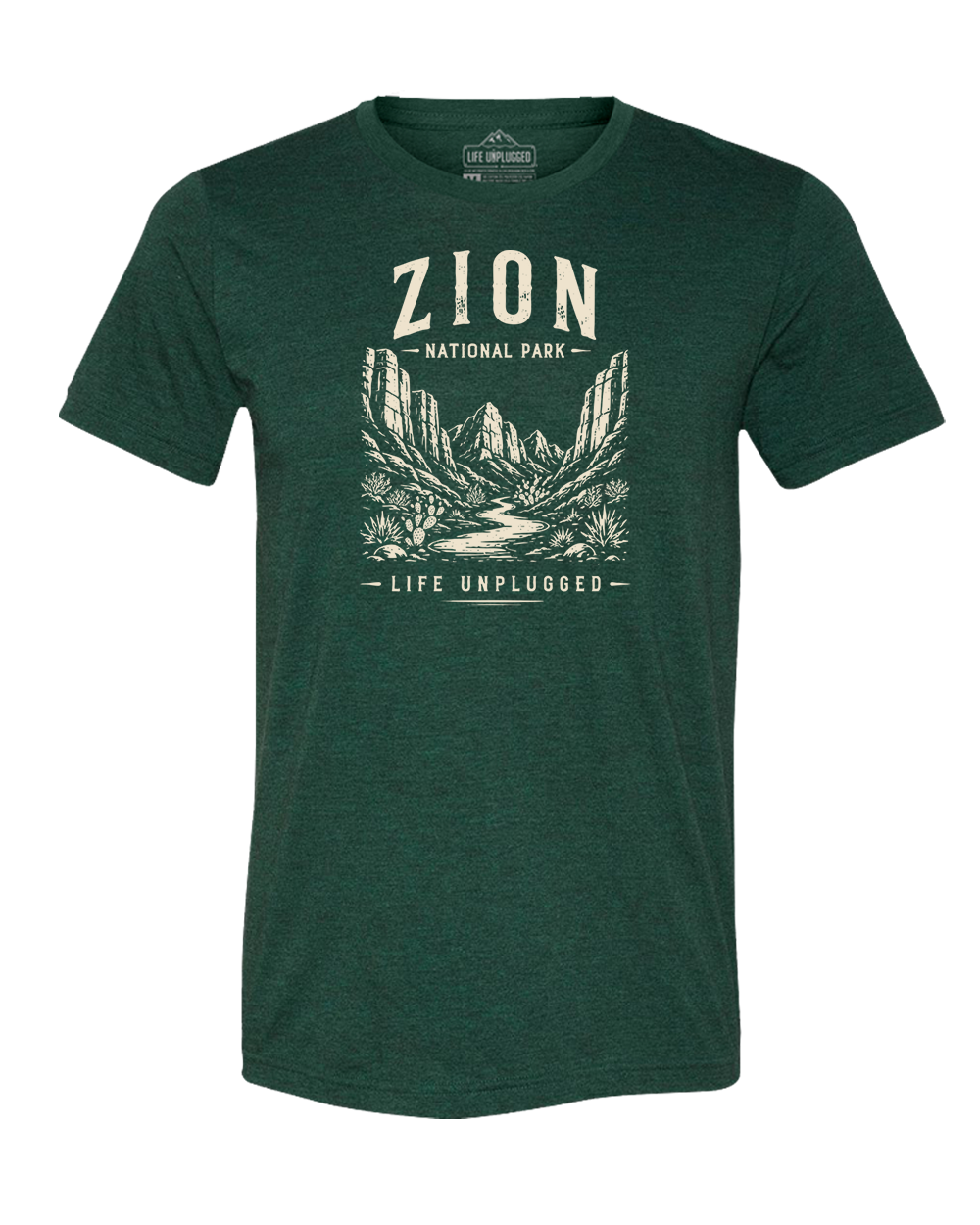 ZION NATIONAL PARK Triblend T-Shirt
