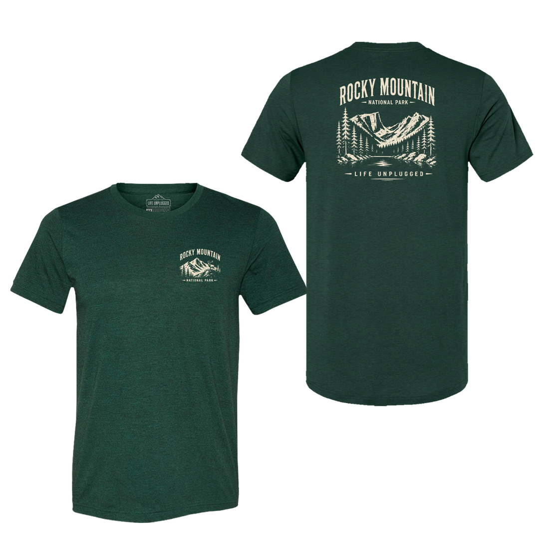 ROCKY MOUNTAIN NATIONAL PARK Triblend T-Shirt