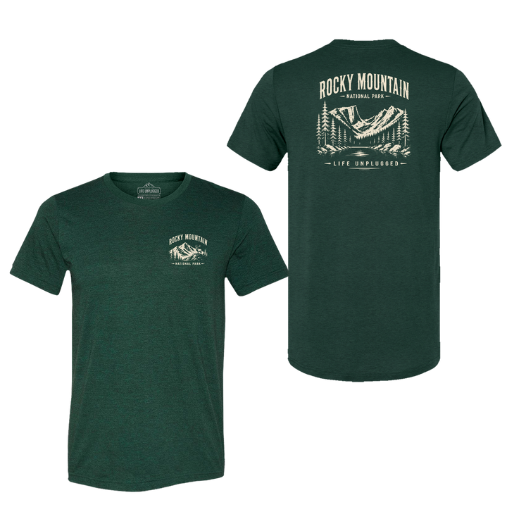 ROCKY MOUNTAIN NATIONAL PARK Triblend T-Shirt