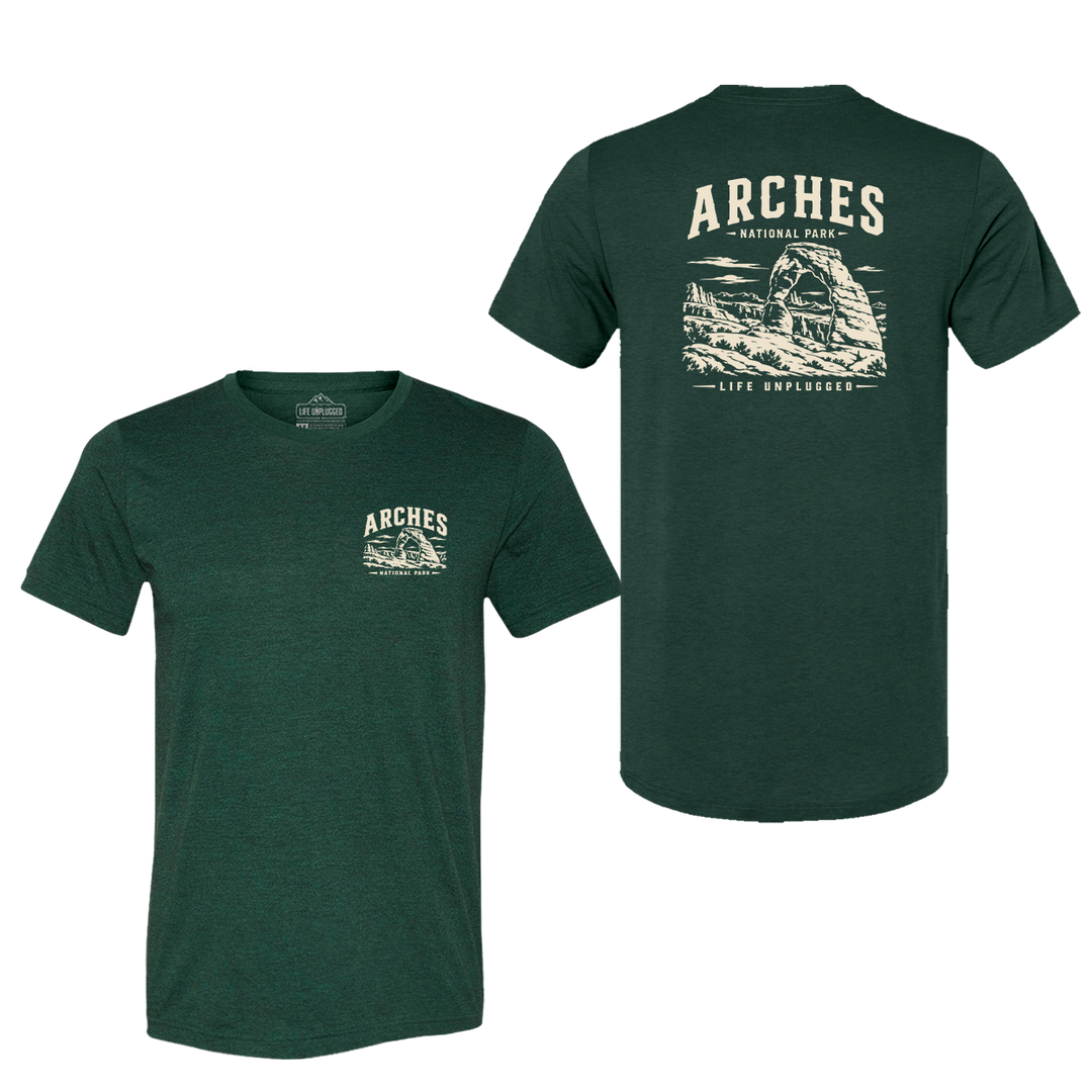 ARCHES NATIONAL PARK Triblend T-Shirt