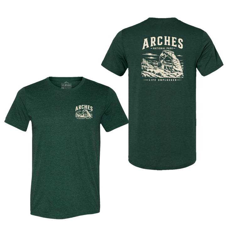 ARCHES NATIONAL PARK Triblend T-Shirt