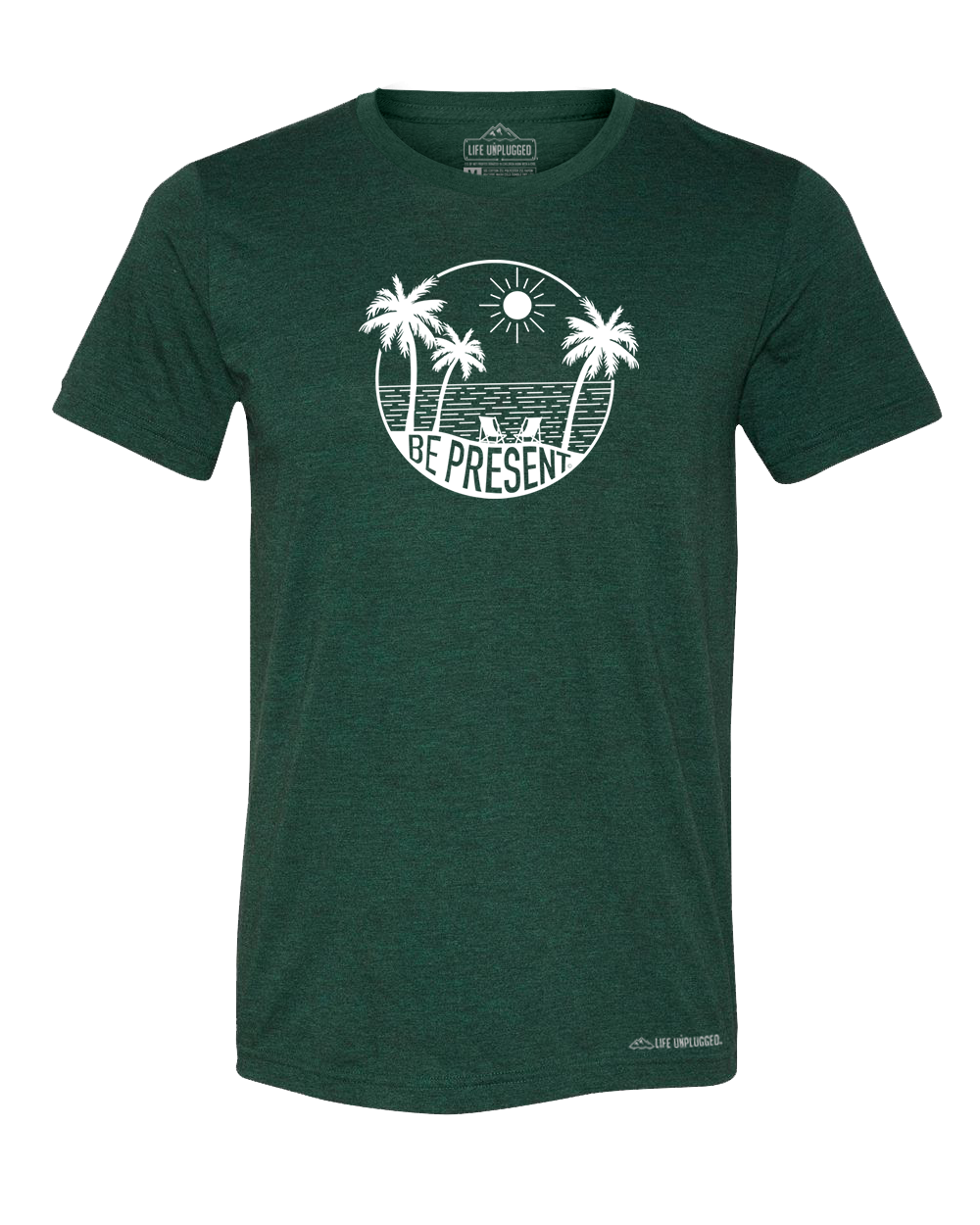 Be Present Beach Premium Triblend T-Shirt
