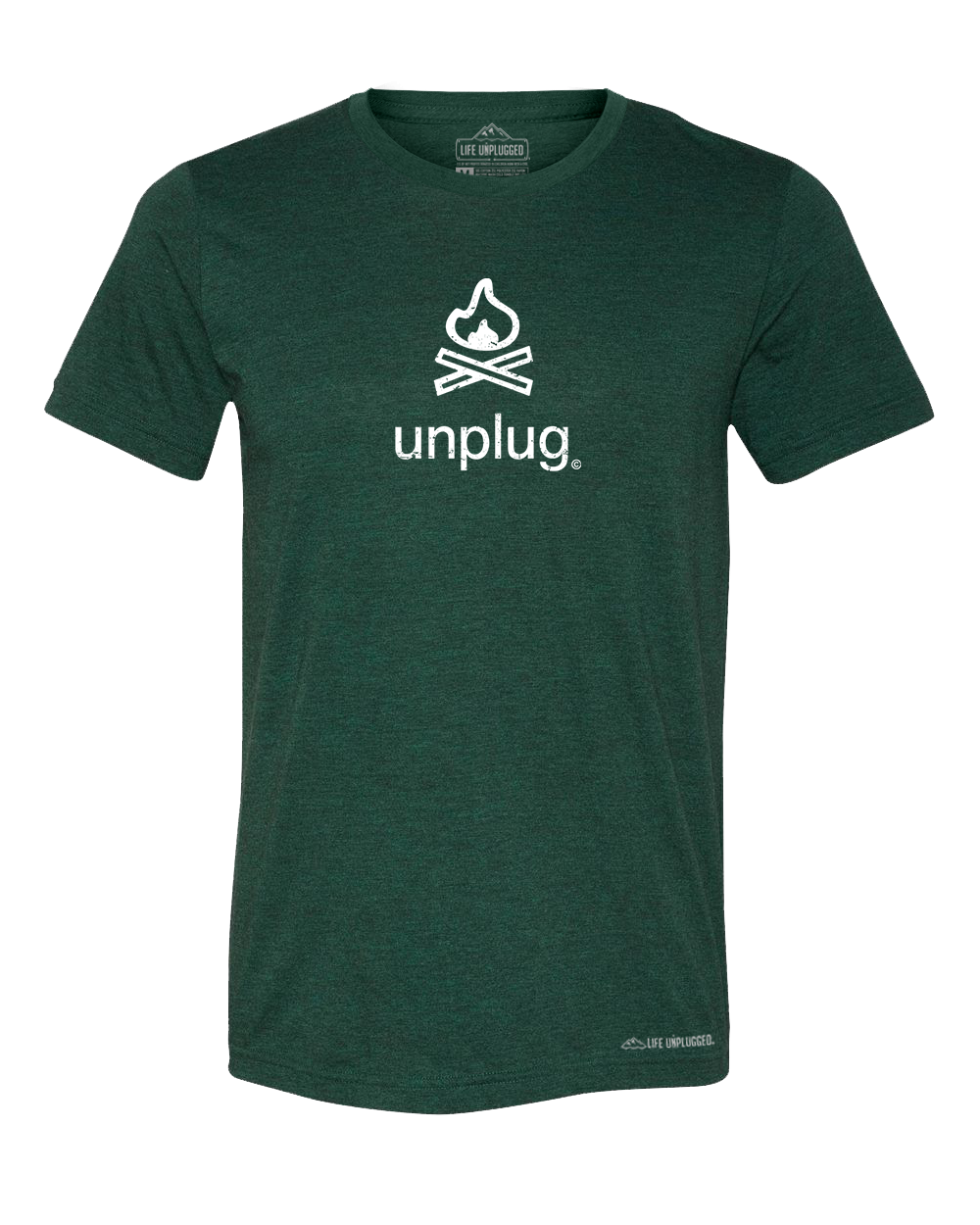 Campfire Premium Triblend T-Shirt - Life Unplugged