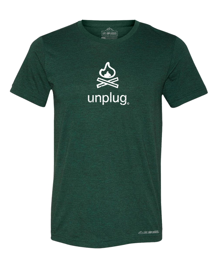 Campfire Premium Triblend T-Shirt - Life Unplugged