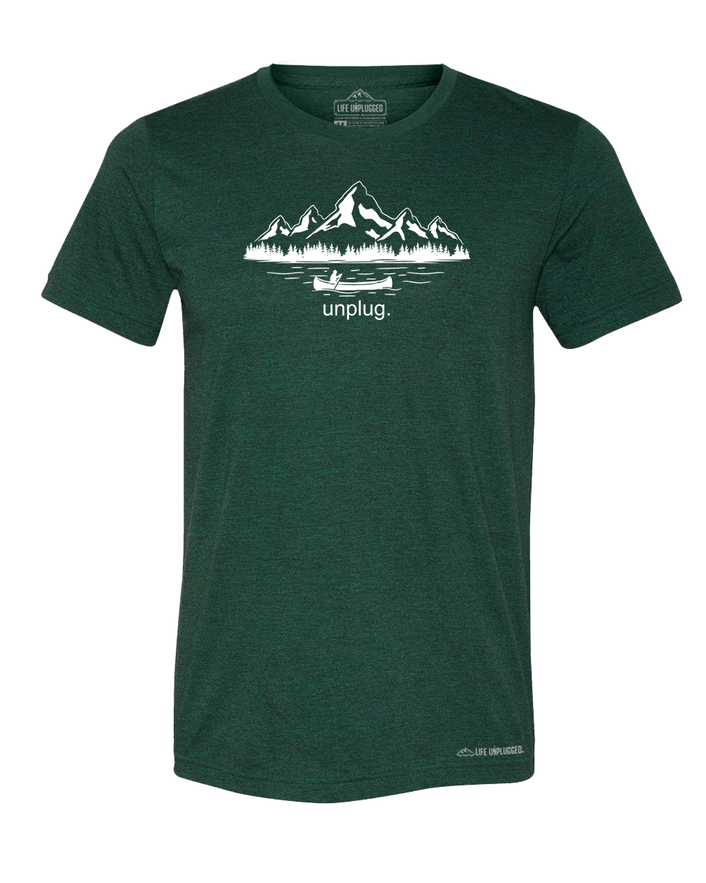 Canoeing in the Mountains Premium Triblend T-Shirt