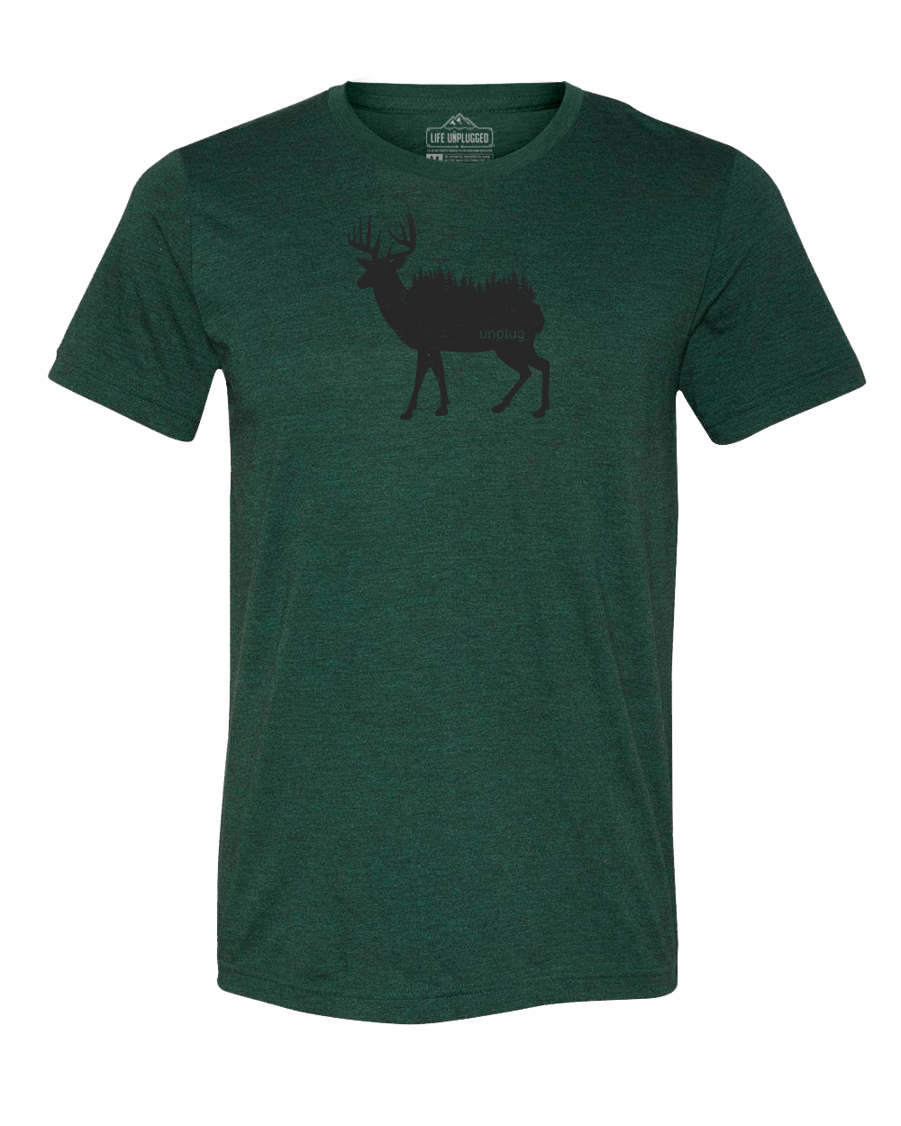 Deer In The Trees Triblend T-Shirt – Life Unplugged