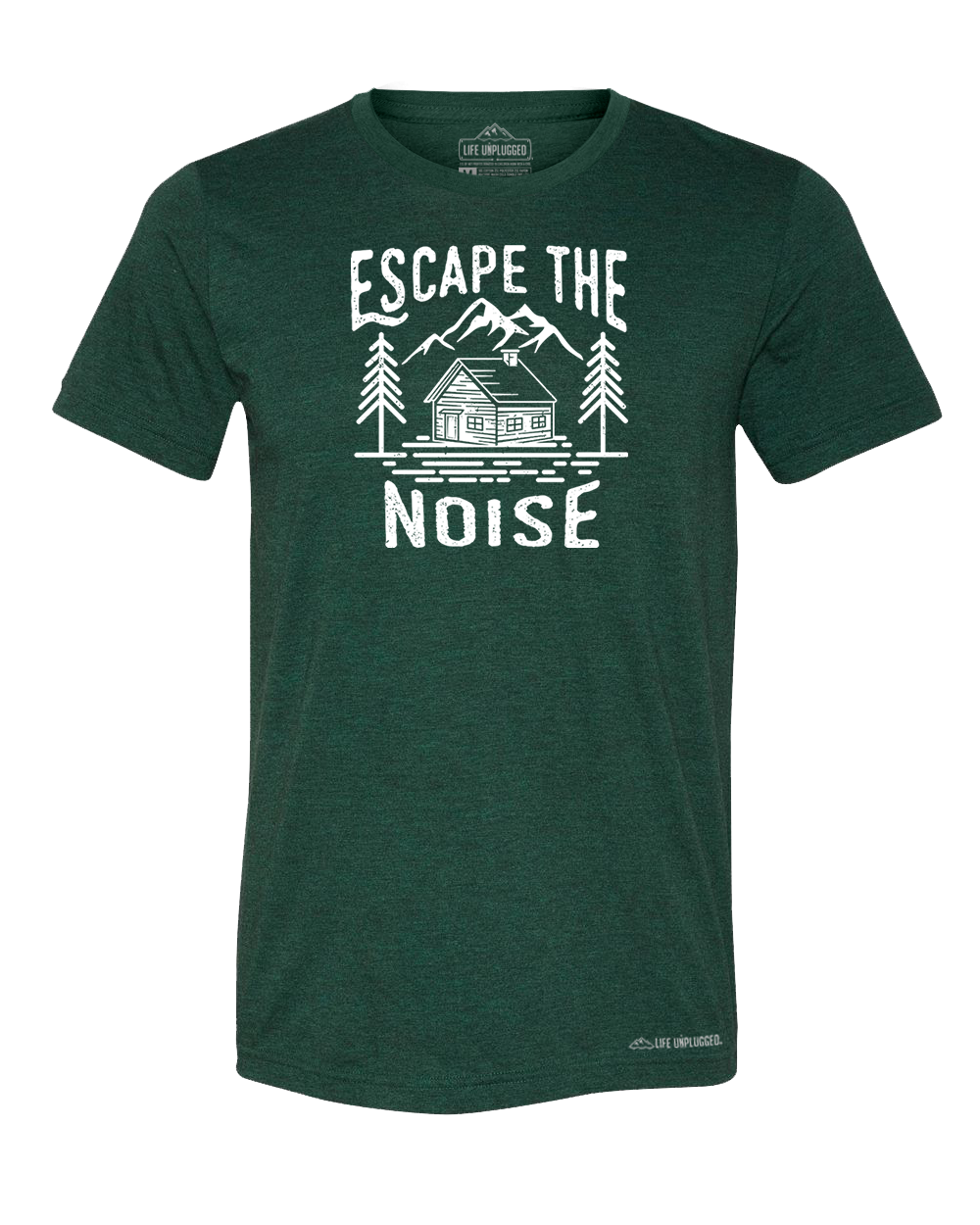 Escape The Noise Premium Triblend T-Shirt - Life Unplugged