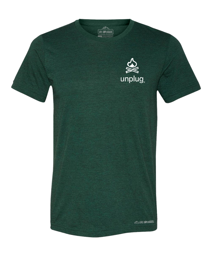 Campfire Left Chest Premium Triblend T-Shirt