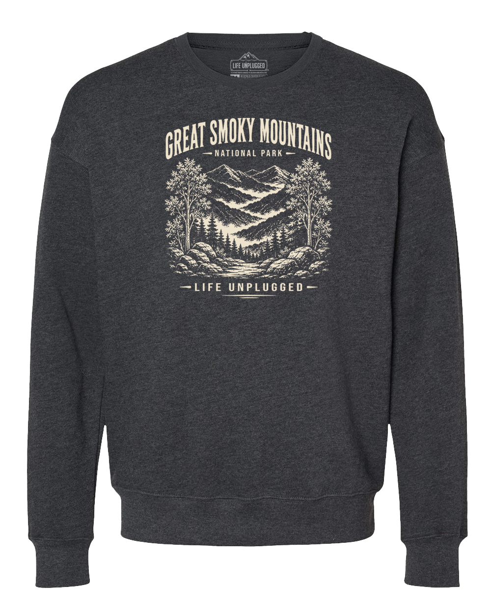 GREAT SMOKY MOUNTAINS NATIONAL PARK Midweight Super Soft Crewneck