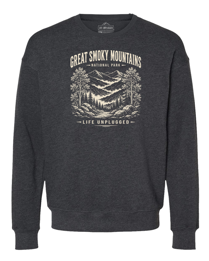 GREAT SMOKY MOUNTAINS NATIONAL PARK Midweight Super Soft Crewneck