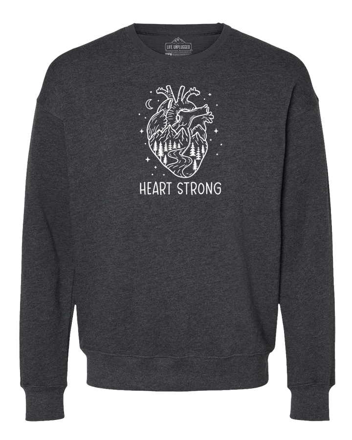 HEART STRONG Midweight Super Soft Crewneck
