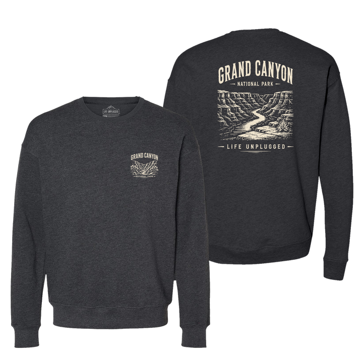 GRAND CANYON NATIONAL PARK Midweight Super Soft Crewneck