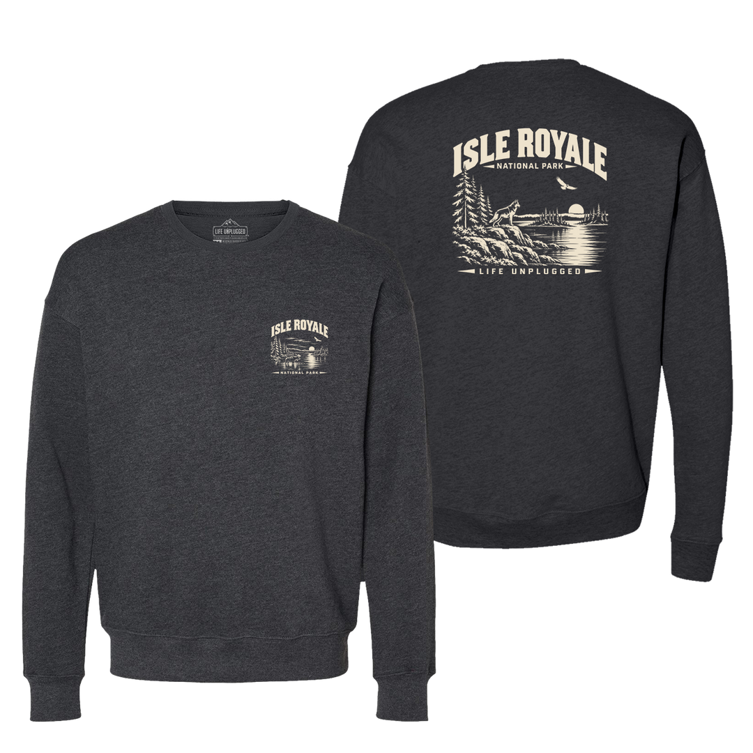 ISLE ROYALE NATIONAL PARK Midweight Super Soft Crewneck
