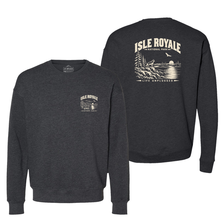 ISLE ROYALE NATIONAL PARK Midweight Super Soft Crewneck