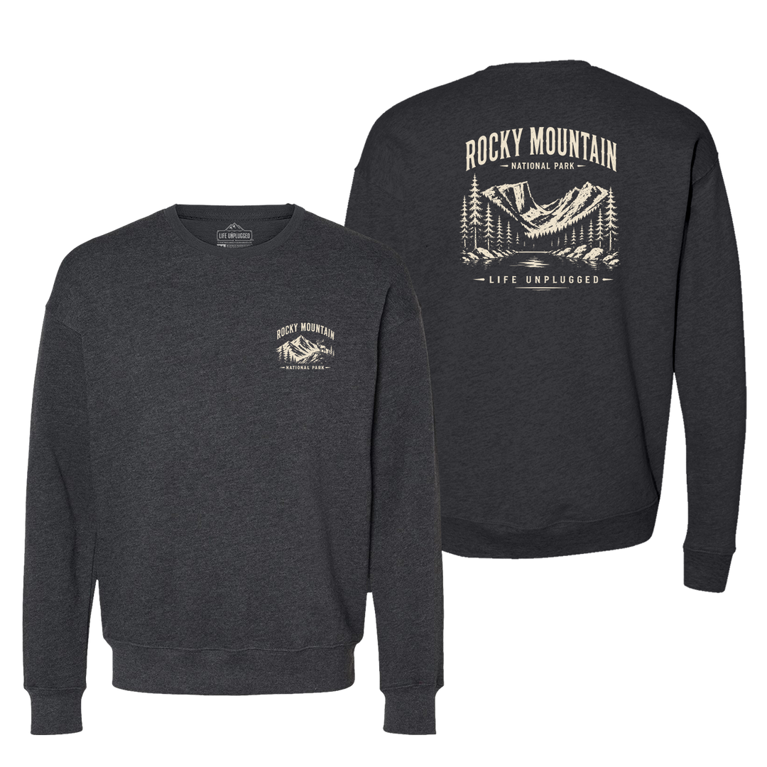 ROCKY MOUNTAIN NATIONAL PARK Midweight Super Soft Crewneck