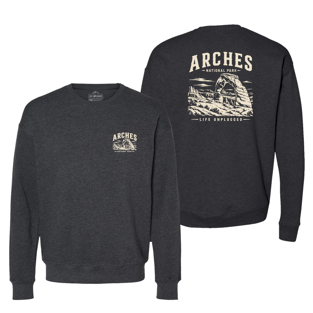 ARCHES NATIONAL PARK Midweight Super Soft Crewneck
