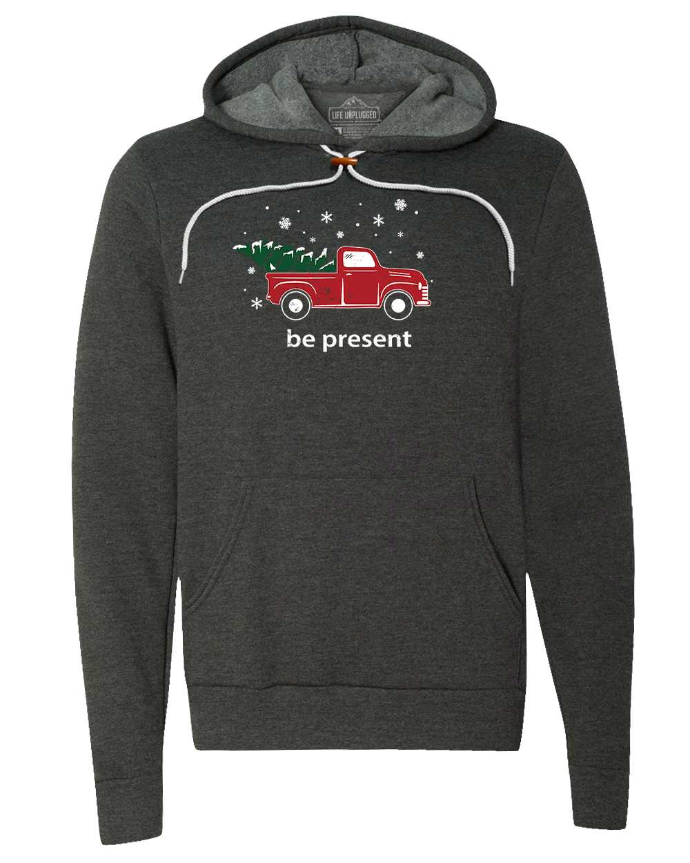 Christmas Tree Truck Super Soft Hoodie