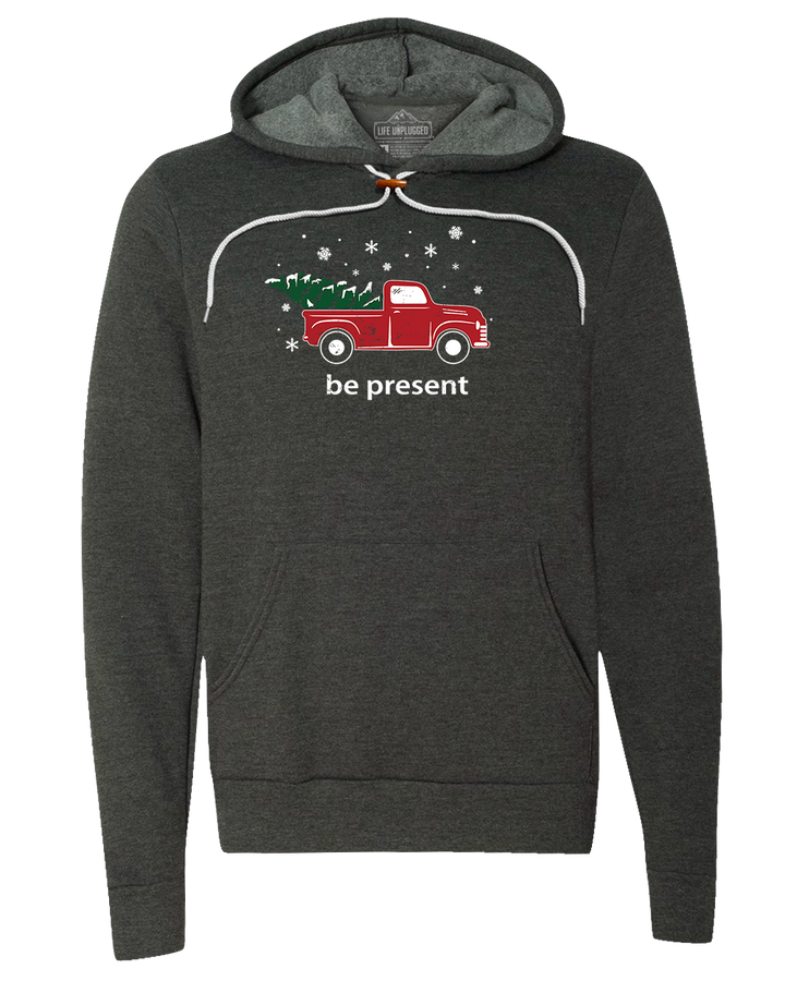 Christmas Tree Truck Super Soft Hoodie
