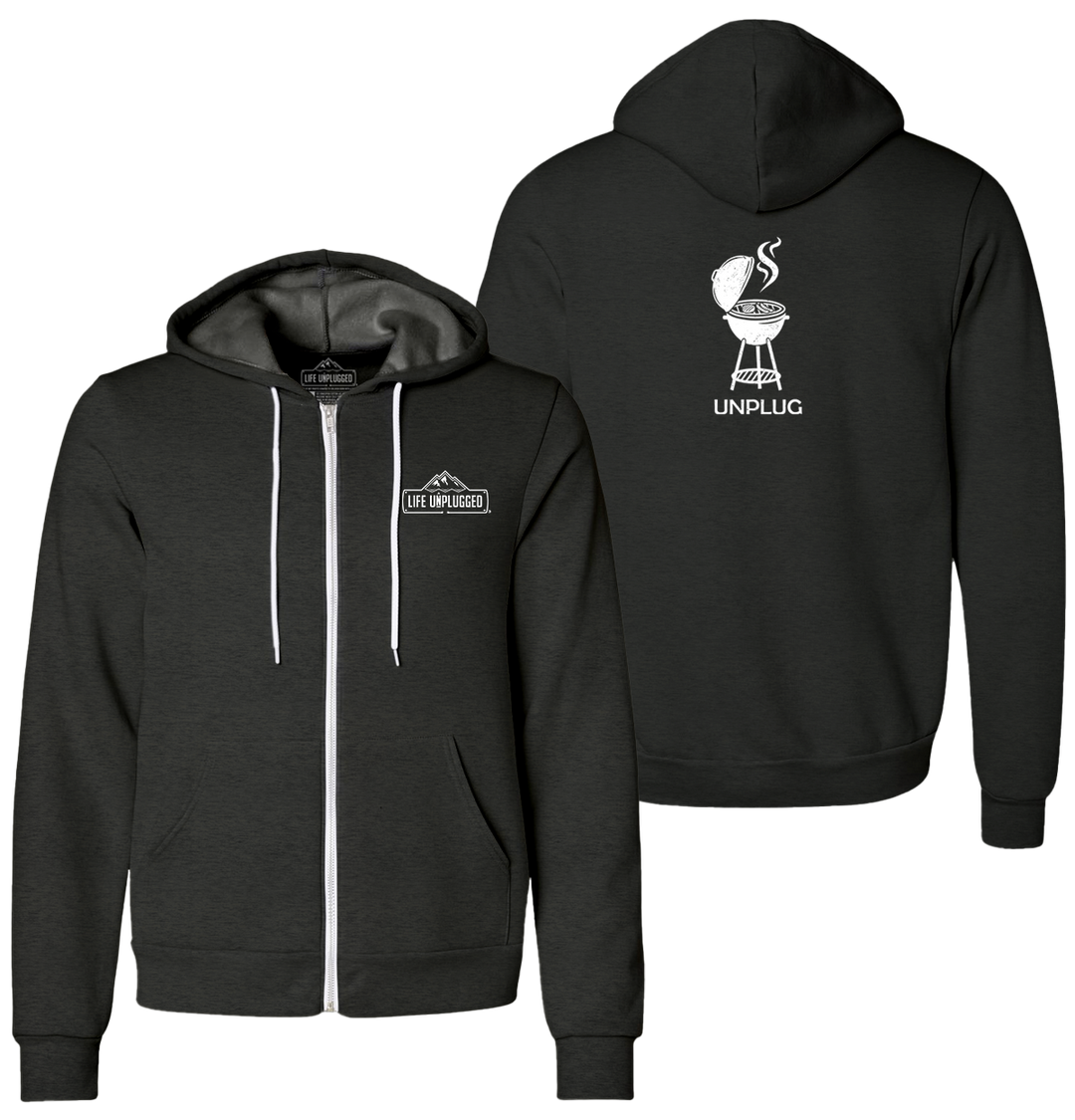 GRILLING Supersoft Midweight Zip Up Hoodie