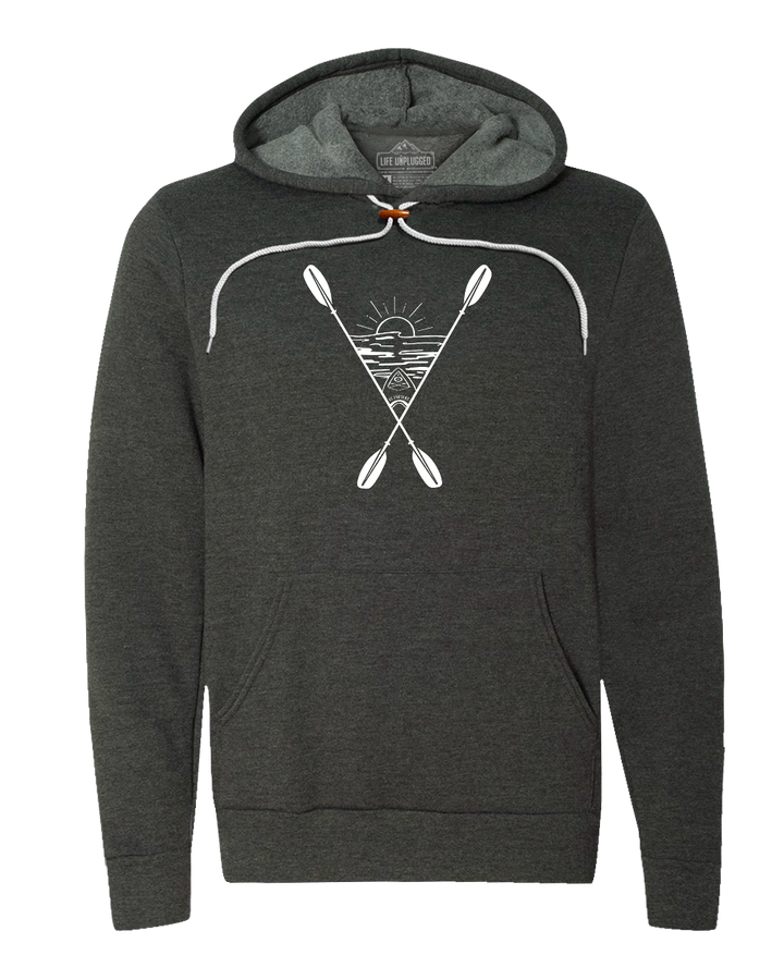Kayaking Into The Sunset Super Soft Hoodie