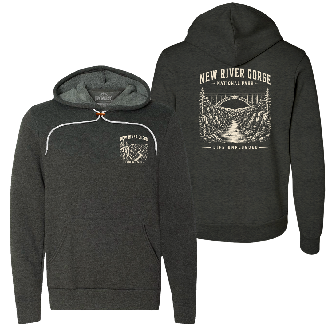 NEW RIVER GORGE NATIONAL PARK Super Soft Hoodie