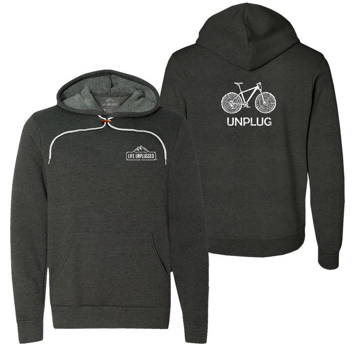 Mountain Bike Tree Stumps Super Soft Hoodie