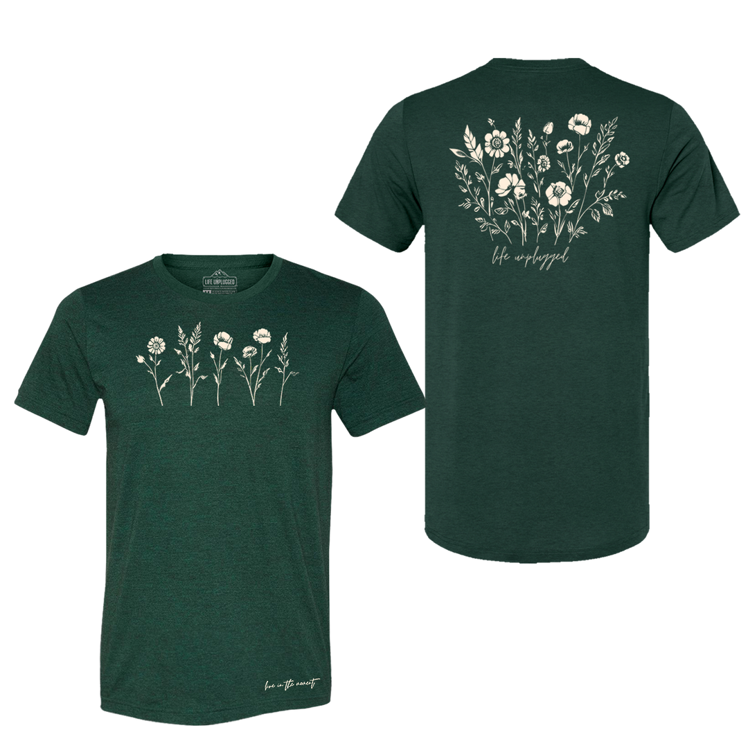 Live in the Moment Wildflower Triblend T-Shirt