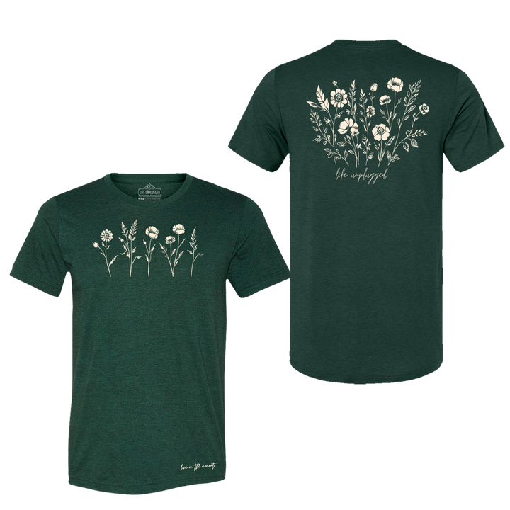 Live in the Moment Wildflower Triblend T-Shirt