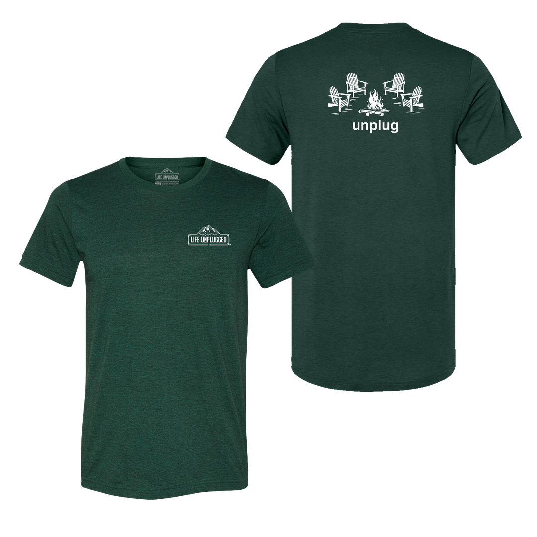 Campfire Chairs Triblend T-Shirt