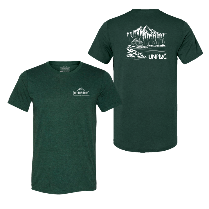 Cabin In the woods Triblend T-Shirt