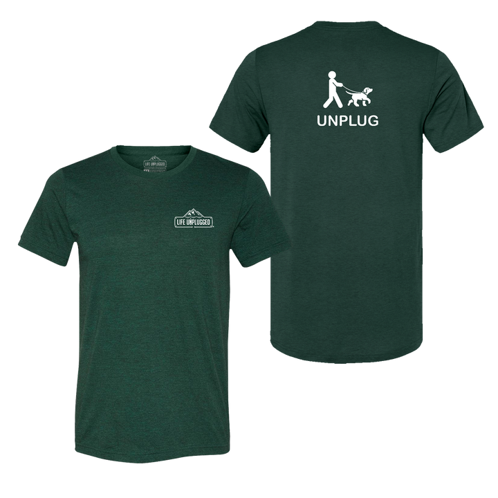 Dog Walking Triblend T-Shirt