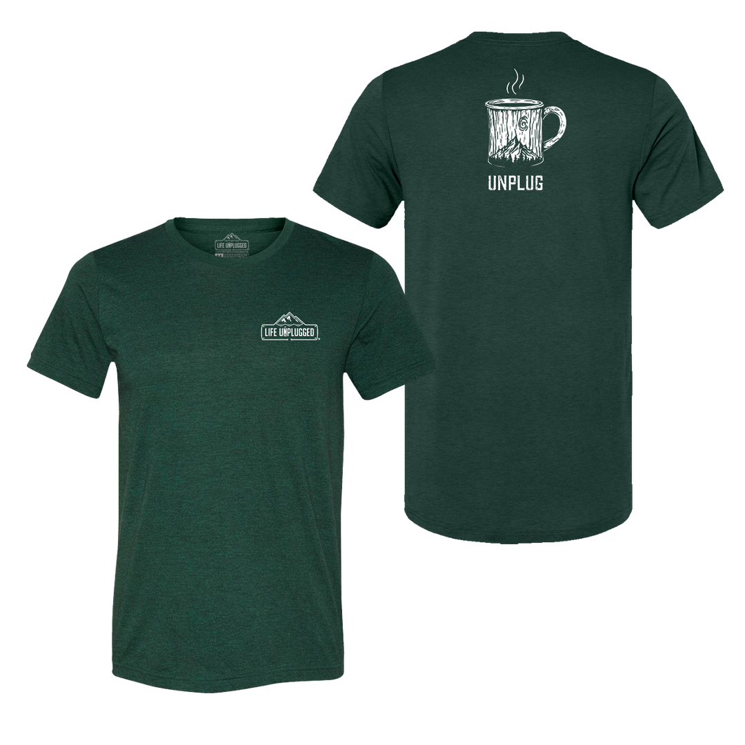 WOODEN COFFEE MUG Triblend T-Shirt