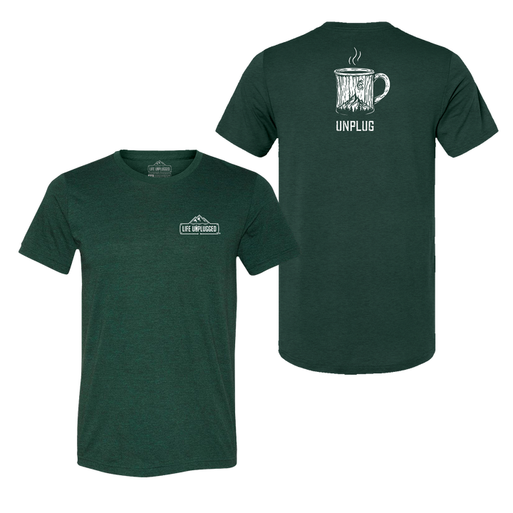 WOODEN COFFEE MUG Triblend T-Shirt