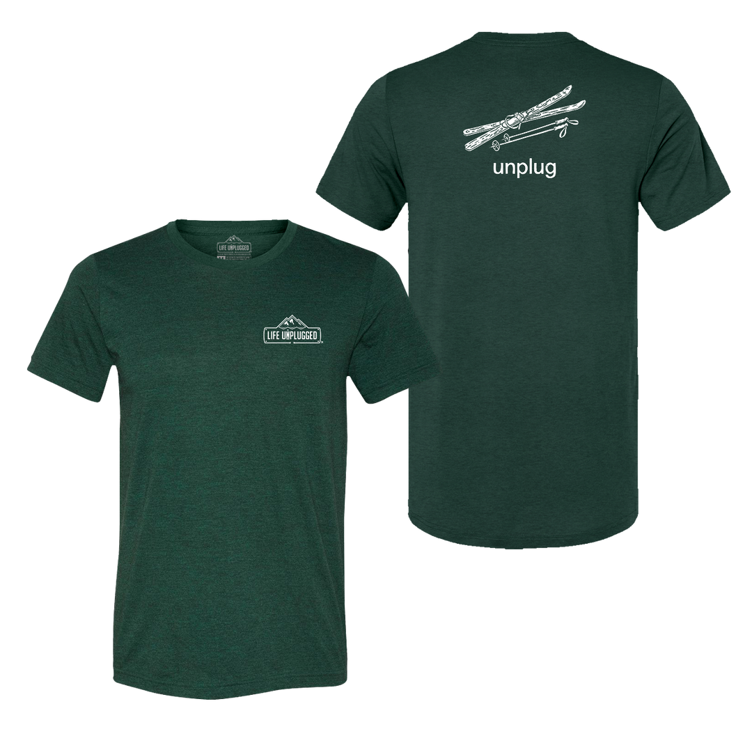 VINTAGE SKIS Triblend T-Shirt