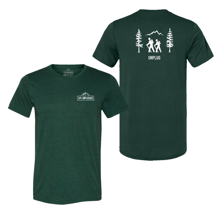 Hiking Scene Triblend T-Shirt