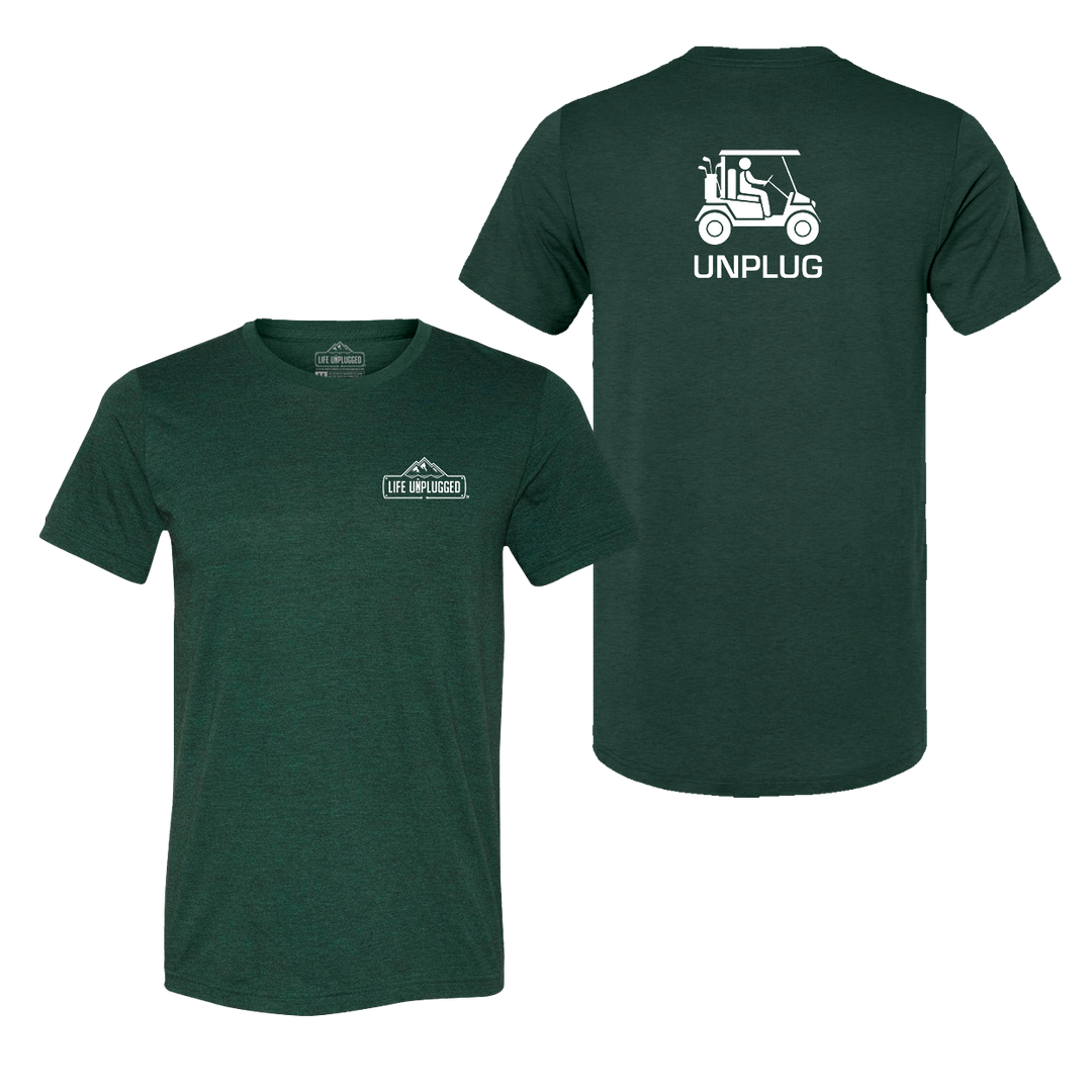 Golf Cart Triblend T-Shirt