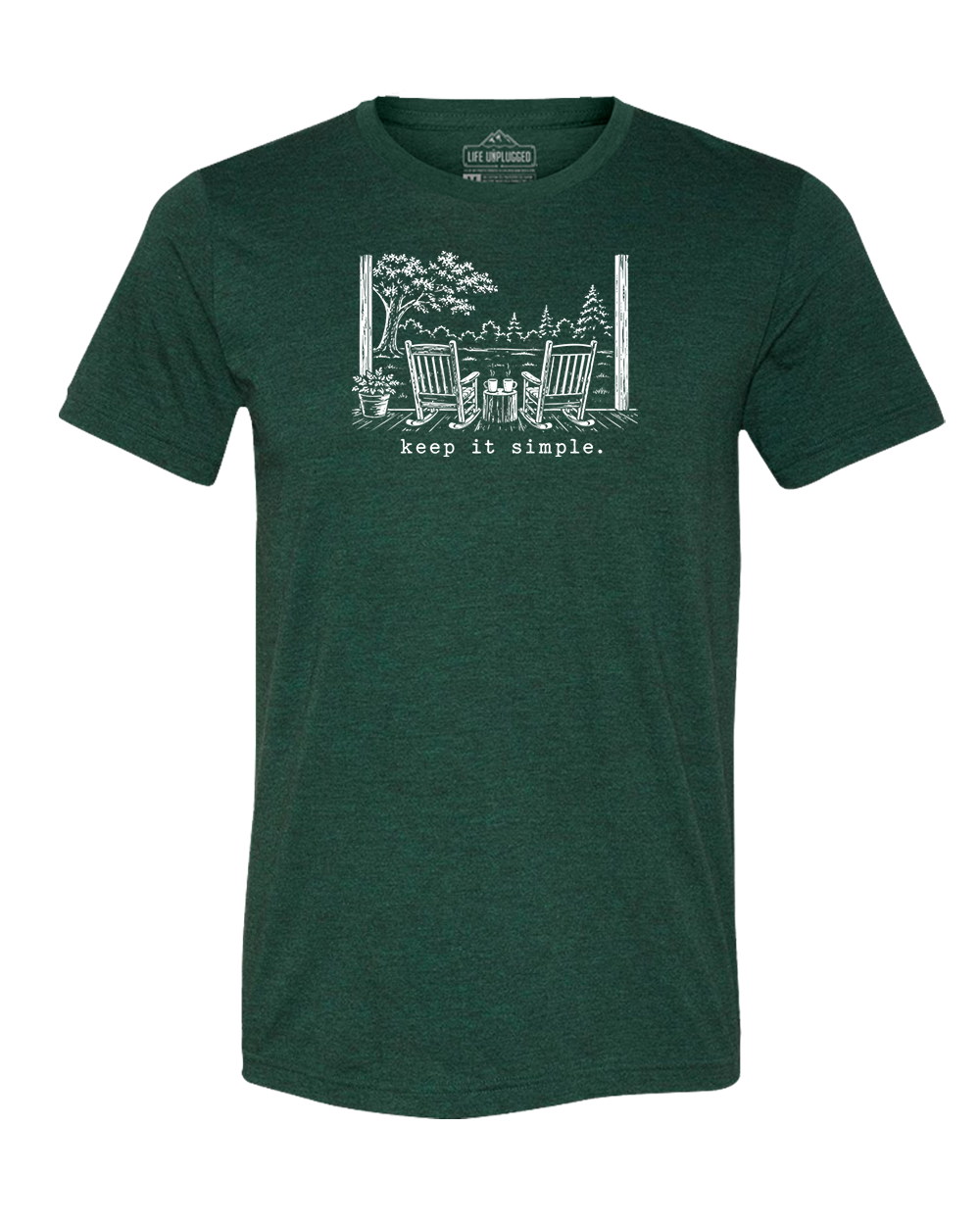 KEEP IT SIMPLE. Triblend T-Shirt