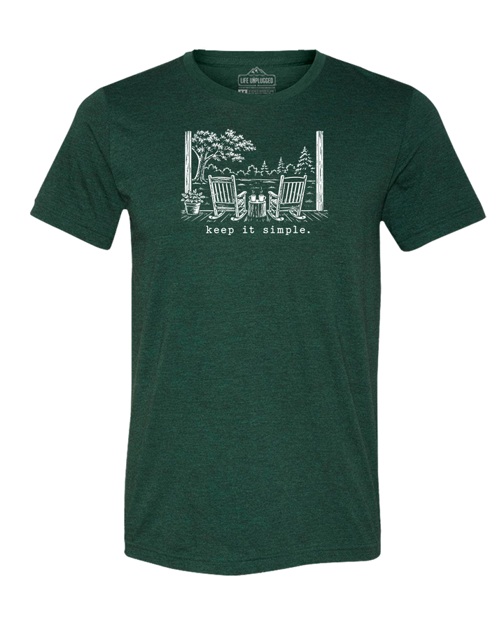 KEEP IT SIMPLE. Triblend T-Shirt
