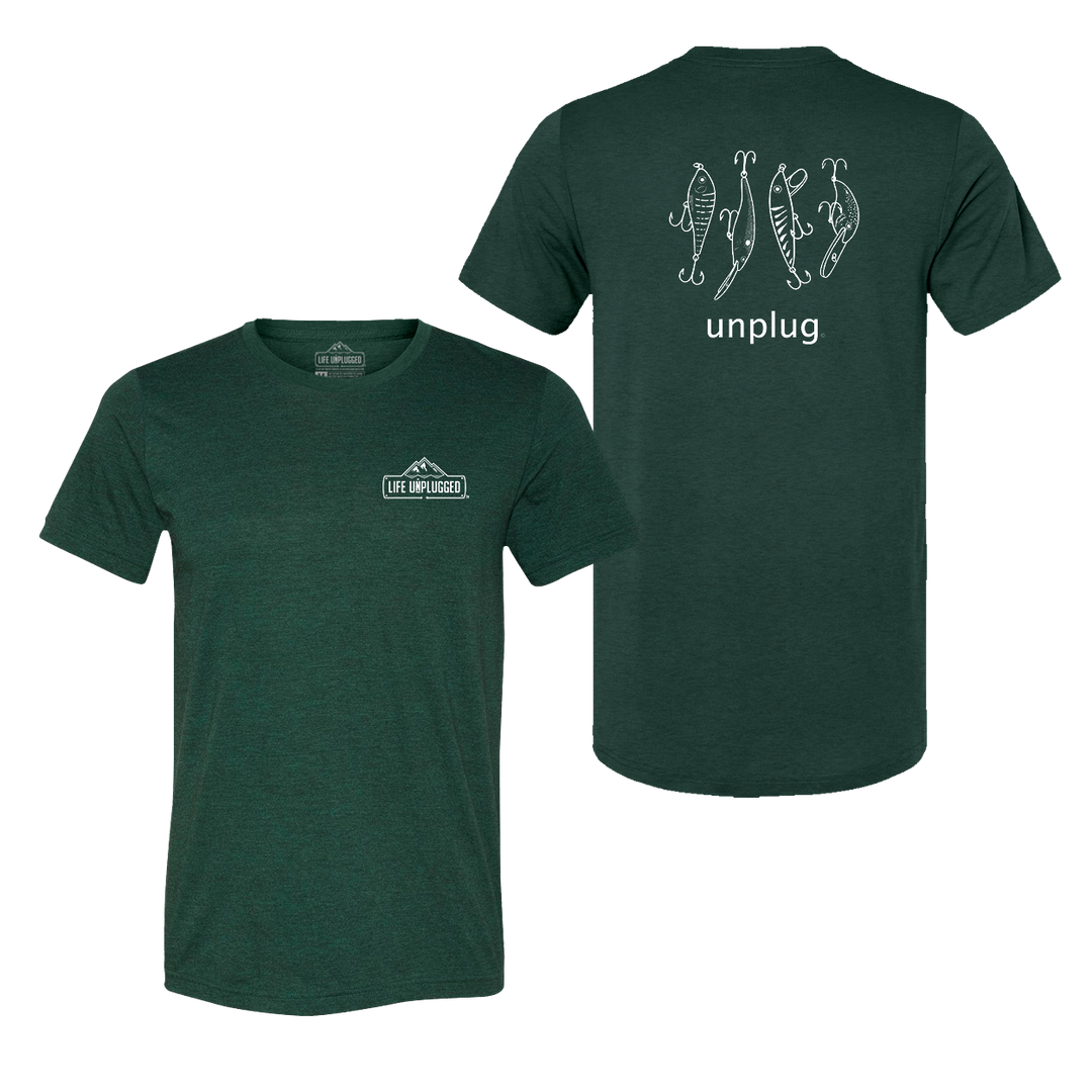 Fishing Lures Triblend T-Shirt