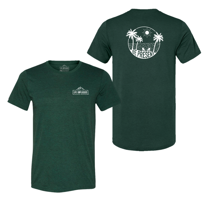 Be Present Beach Triblend T-Shirt