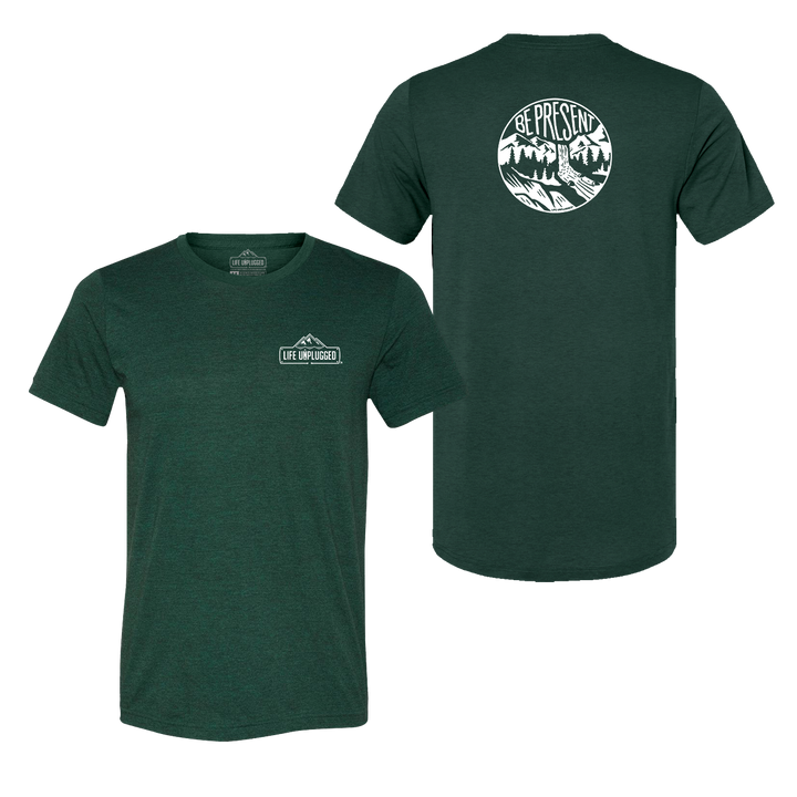Be Present Waterfall Triblend T-Shirt