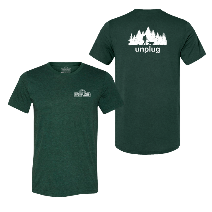 Dog Walks in the Woods Triblend T-Shirt