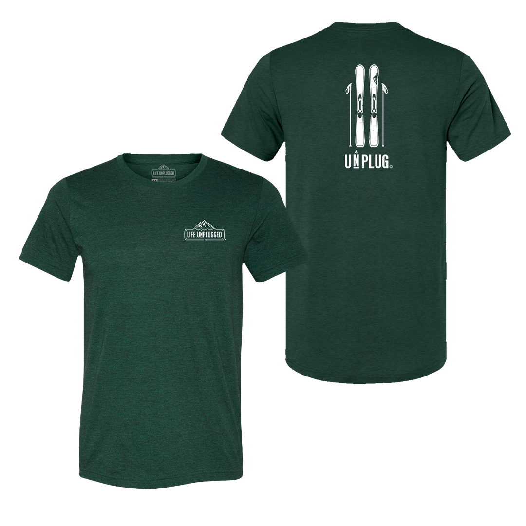 Skiing Triblend T-Shirt