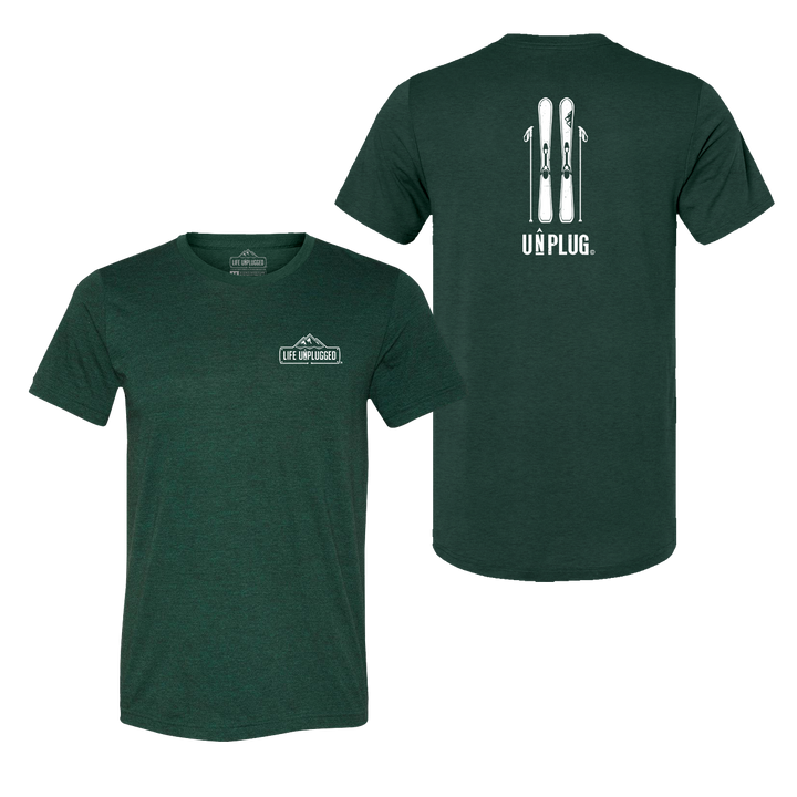 Skiing Triblend T-Shirt