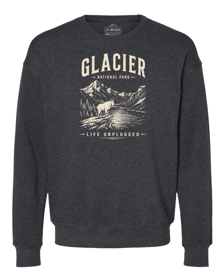 GLACIER NATIONAL PARK Midweight Super Soft Crewneck