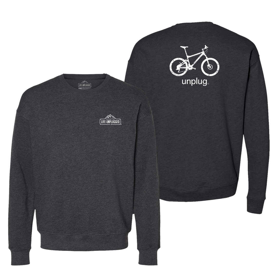 Mountain Bike Midweight Super Soft Crewneck Sweatshirt