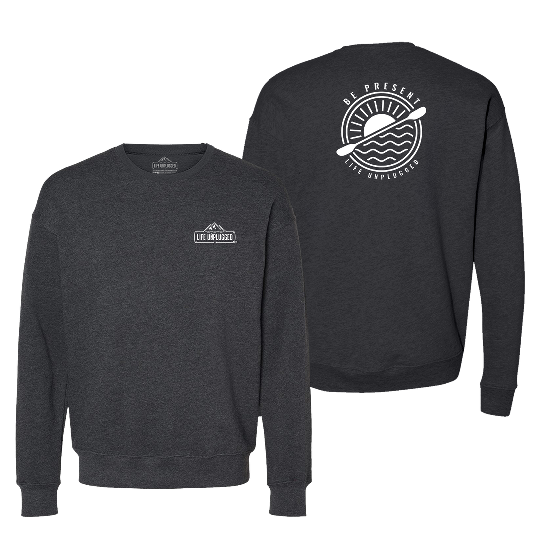 Be Present Paddle Midweight Super Soft Crewneck Sweatshirt