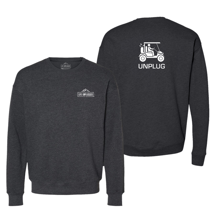 Golf Cart Midweight Super Soft Crewneck Sweatshirt