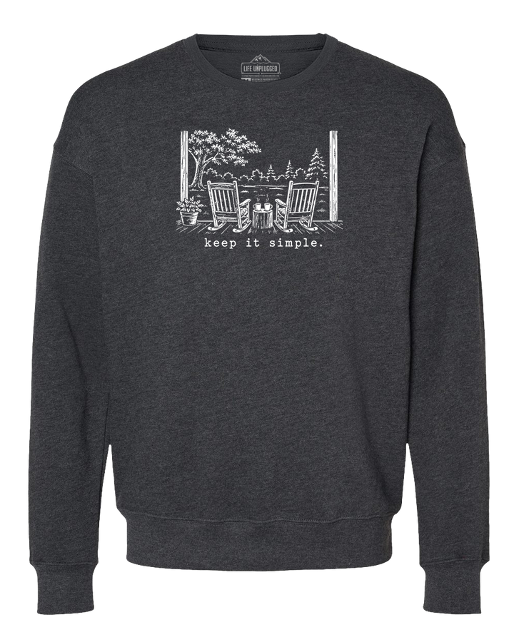 KEEP IT SIMPLE. Midweight Super Soft Crewneck